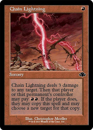 Chain Lightning (Retro Frame)