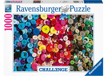 Ravensburger Challenge Buttons 1000pc Jigsaw Puzzle