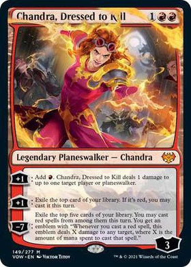 Chandra, Dressed to Kill - Mega Games Penrith