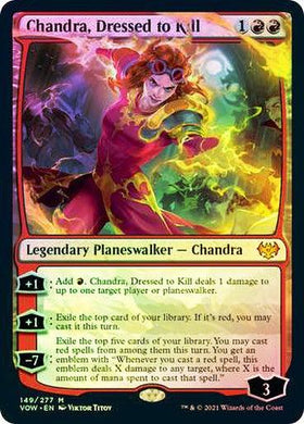 Chandra, Dressed to Kill (Foil) - Mega Games Penrith