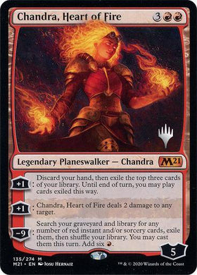 Chandra, Heart of Fire (Promo) - Mega Games Penrith