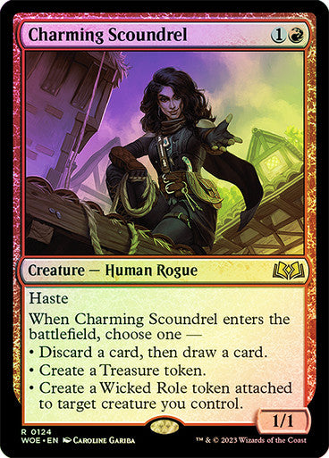 Charming Scoundrel (foil) #0124 [WOE]