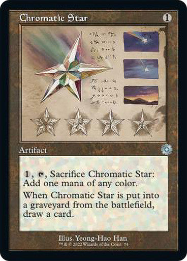 Chromatic Star (Retro Frame) (Schematic)