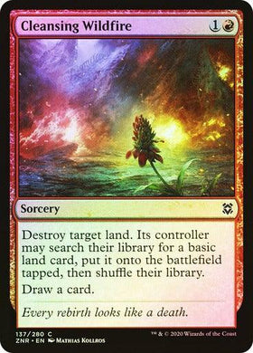 Cleansing Wildfire (Foil) - Mega Games Penrith