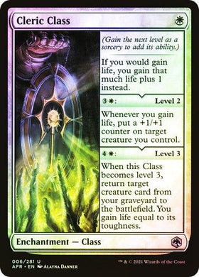 Cleric Class  (Foil) - Mega Games Penrith