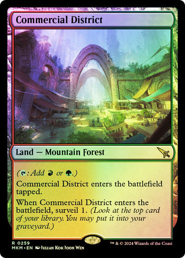 Commercial District (Foil) #0259 [MKM]