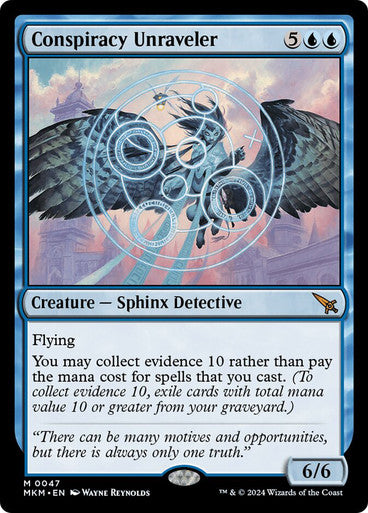 Conspiracy Unraveler #0047 Bu M [MKM]