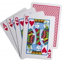 Copag - Poker Deck Regular Red - 100% Plastic Playing Cards