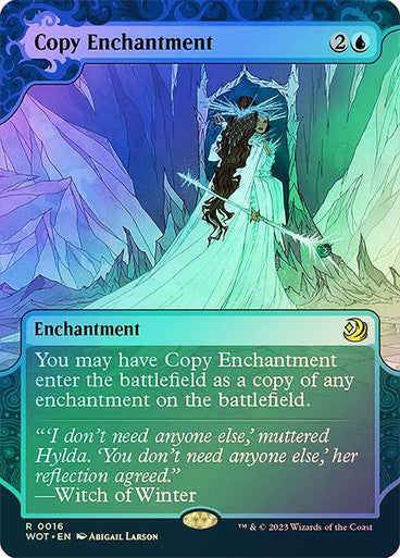 Copy Enchantment (enchanting tale foil) #0016 [WOE] [WOT]