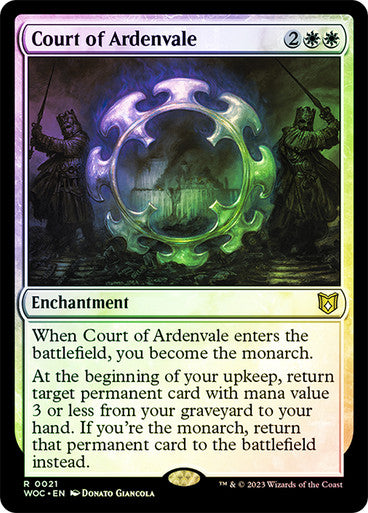 Court of Ardenvale (foil) #0021 [WOE] [WOC]