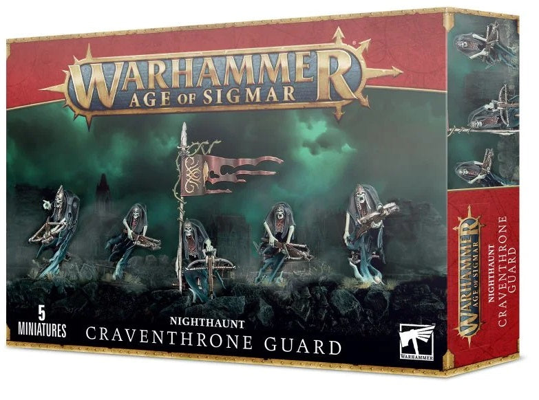 warhammer Age of Sigmar - Nighthaunt - Craventhrone Guard