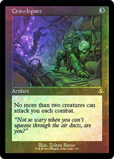 Crawlspace (Retro Frame) (Foil)
