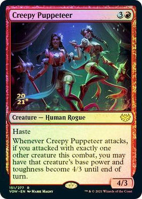 Creepy Puppeteer (Prerelease)  (Foil) - Mega Games Penrith