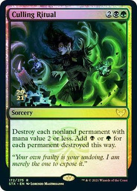 Culling Ritual (Prerelease) (Foil) - Mega Games Penrith