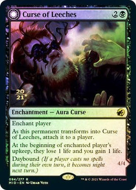 Curse of Leeches // Leeching Lurker (Prerelease) (Foil) - Mega Games Penrith