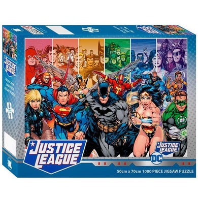 D C Comics Justice League 1000pc jigsaw Puzzle - Mega Games Penrith