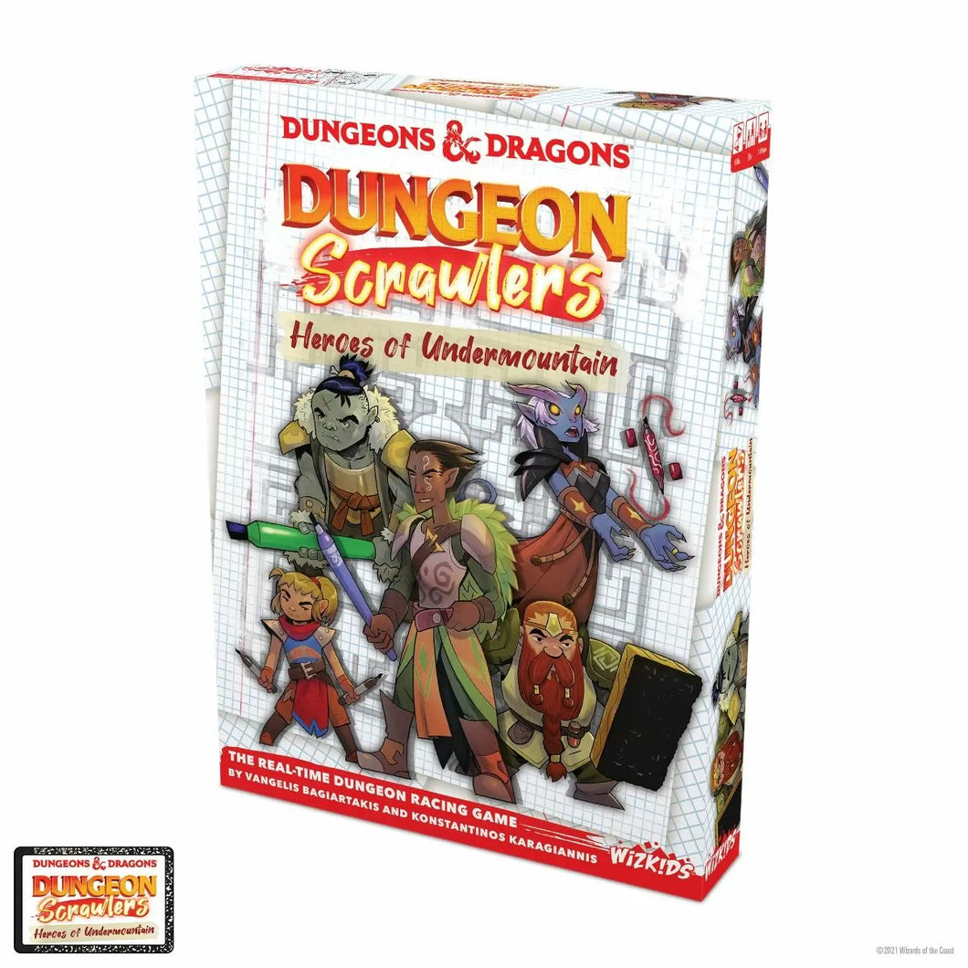 D & D Dungeon Scrawlers - Heroes of Undermountain