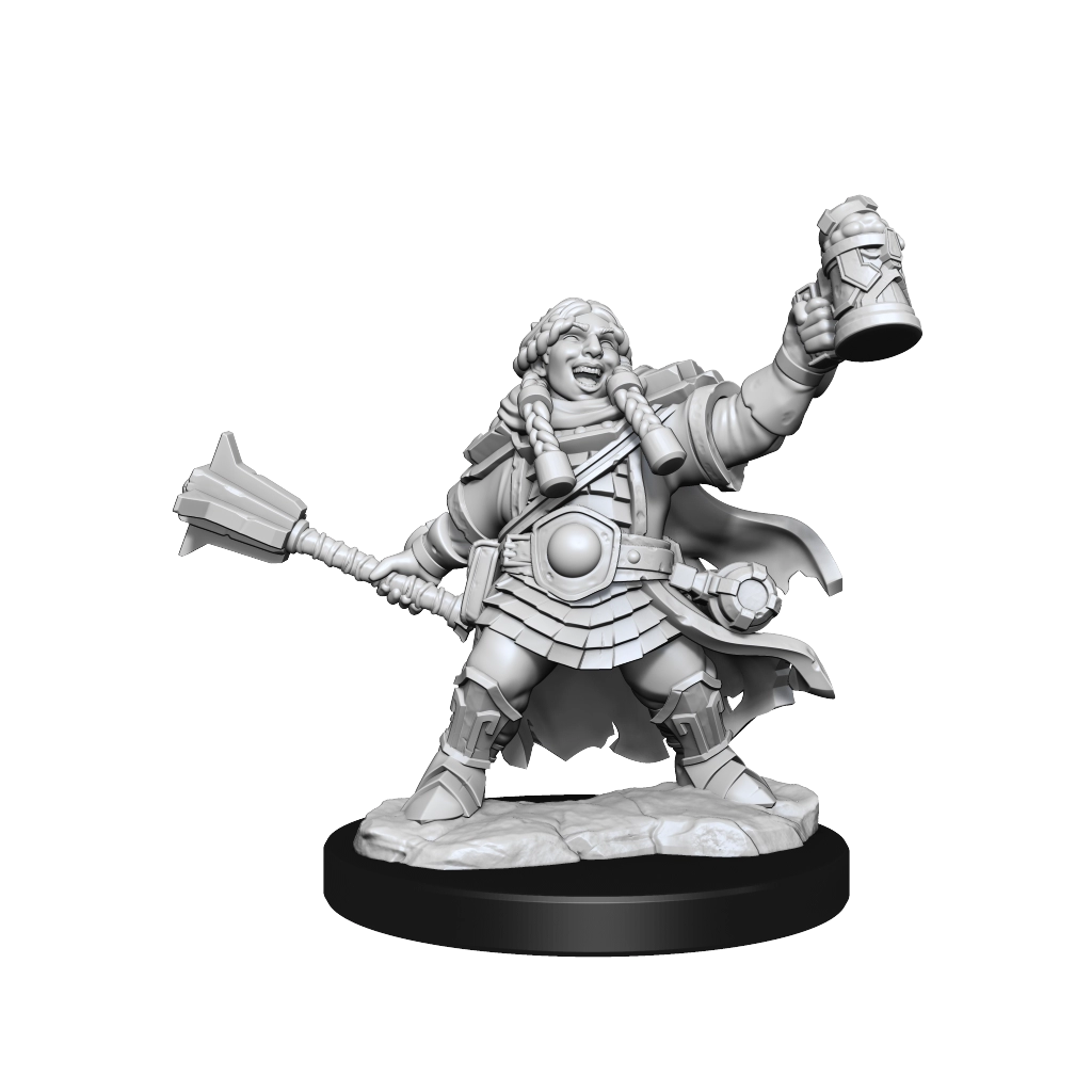 D&D Frameworks - Dwarf Cleric Female