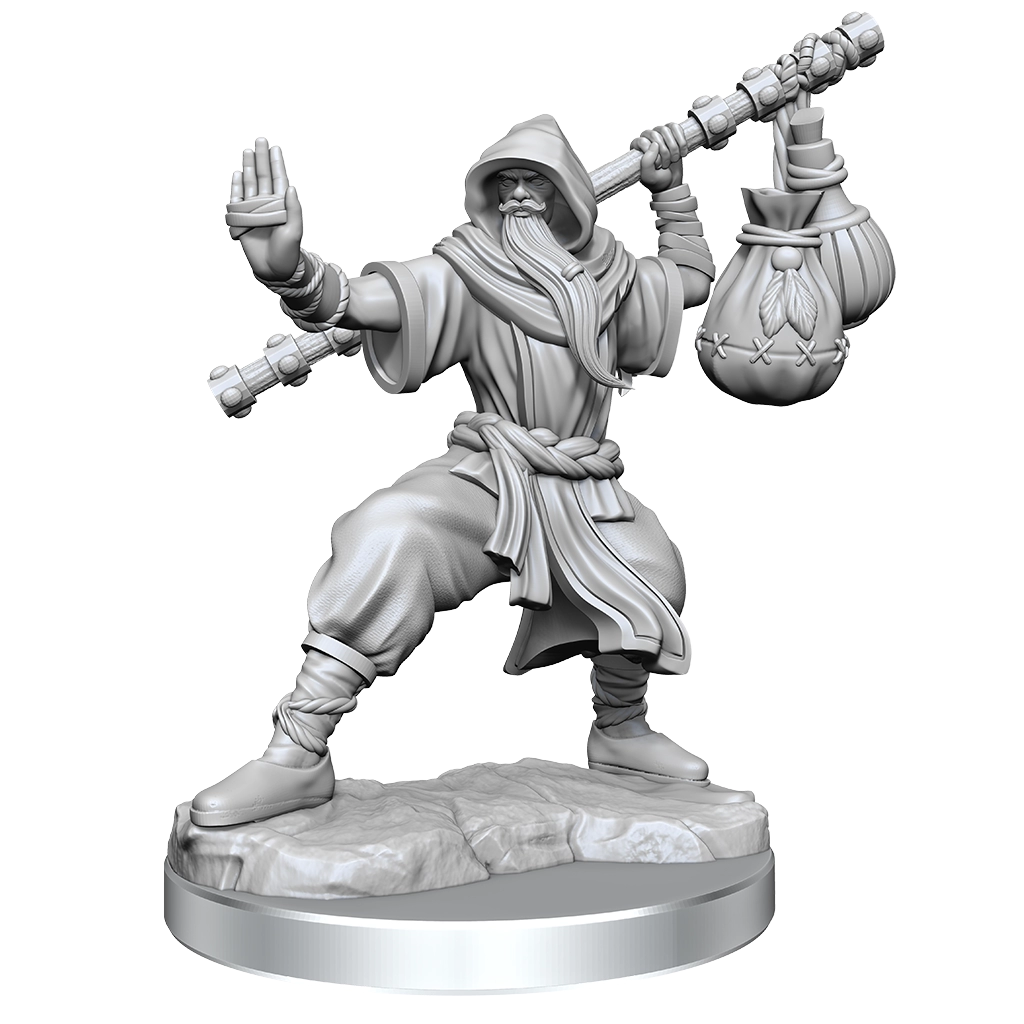D&D Frameworks - Human Monk Male