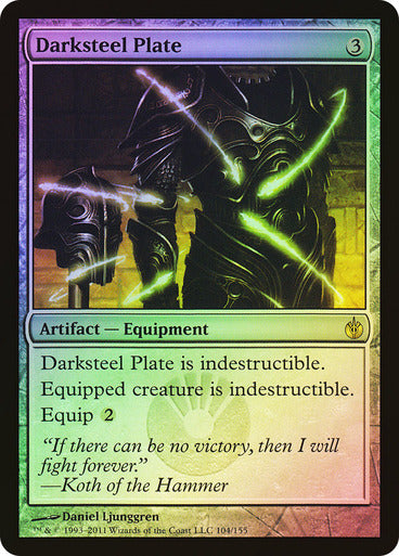 Darksteel Plate (Foil)