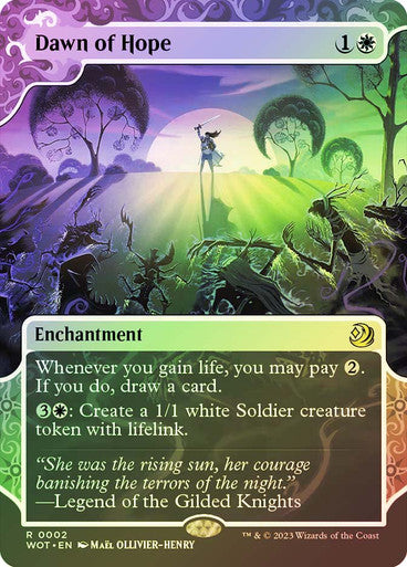 Dawn of Hope (enchanting tale foil) #0002 [WOE] [WOT]