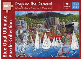 Ultimate Collection Esther Shohet - Days On The Derwent, 1000pc Jigsaw Puzzle - Mega Games Penrith