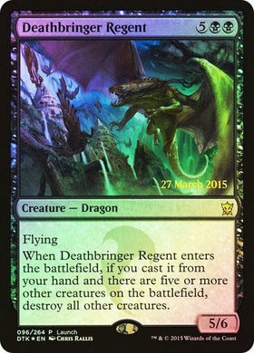 Deathbringer Regent (Launch) Promo: Date Stamped (Foil) - Mega Games Penrith
