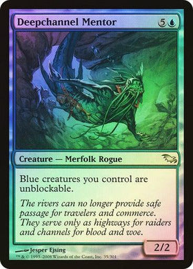 Deepchannel Mentor  (Foil) - Mega Games Penrith