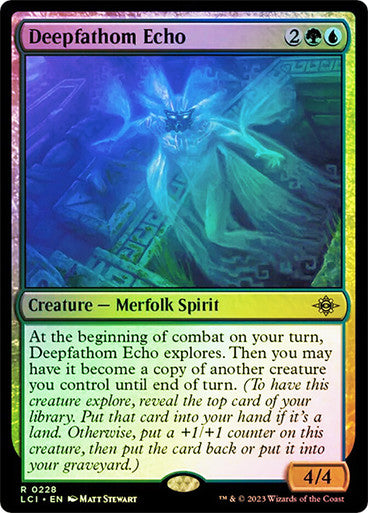Deepfathom Echo (Foil) #0228 [LCI]