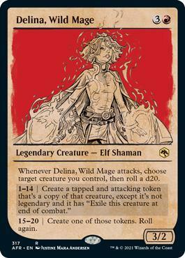 Delina, Wild Mage (Showcase) - Mega Games Penrith