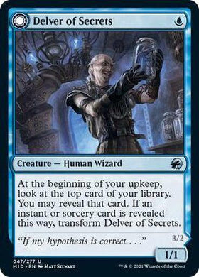 Delver of Secrets // Insectile Aberration - Mega Games Penrith