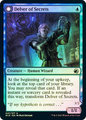 Delver of Secrets // Insectile Aberration(Foil) - Mega Games Penrith