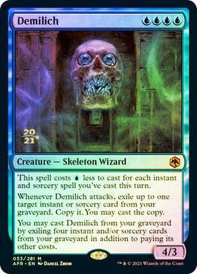 Demilich (Prerelease) (Foil) - Mega Games Penrith