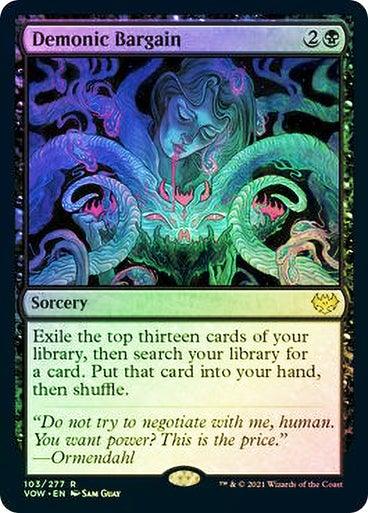 Demonic Bargain (Foil) - Mega Games Penrith