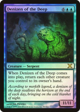 Denizen of the Deep (Foil) - Mega Games Penrith
