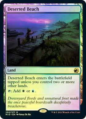 Deserted Beach (Foil) - Mega Games Penrith