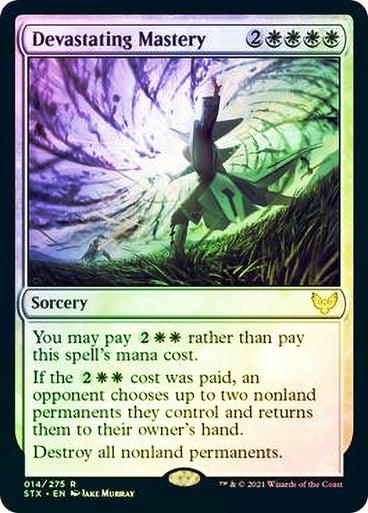 Devastating Mastery (Foil) - Mega Games Penrith