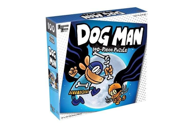 Dog Man and Cat Kid 100pc Jigsaw Puzzle - Mega Games Penrith