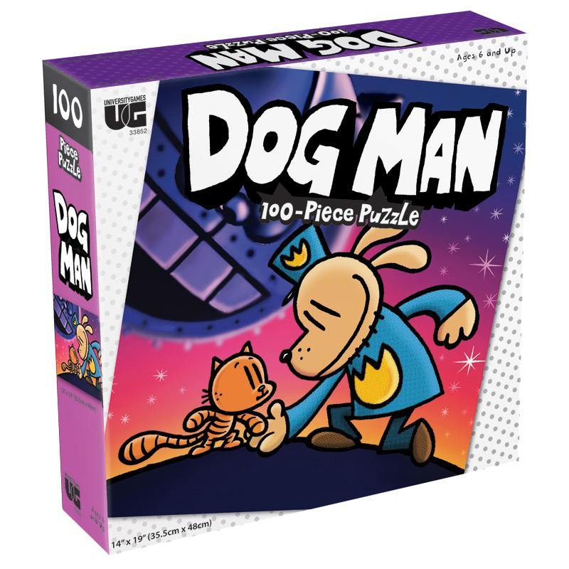 Dog Man Grime & Punishment 100pc Jigsaw Puzzle - Mega Games Penrith