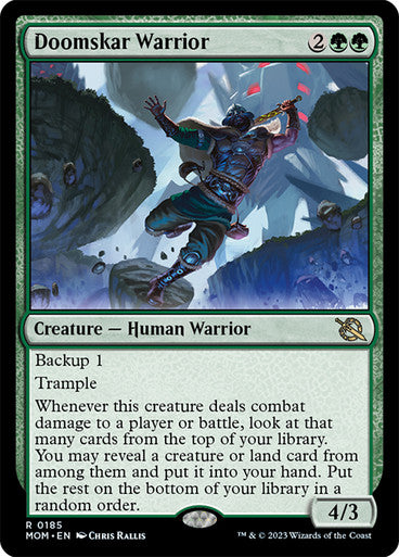Doomskar Warrior #0185 G R [MOM]