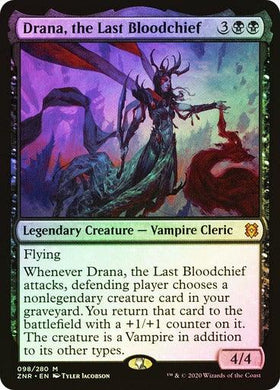 Drana, the Last Bloodchief (Foil) - Mega Games Penrith
