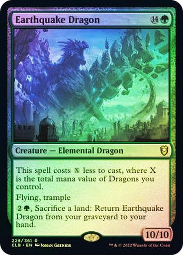 Earthquake Dragon Foil