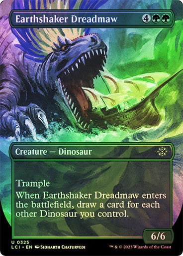 Earthshaker Dreadmaw (Bordless Foil) #0325 [LCI]