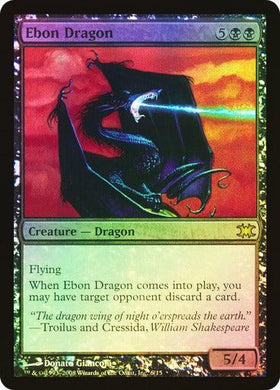 Ebon Dragon (Foil) - Mega Games Penrith