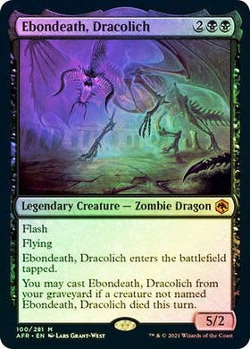 Ebondeath, Dracolich  (Foil) - Mega Games Penrith
