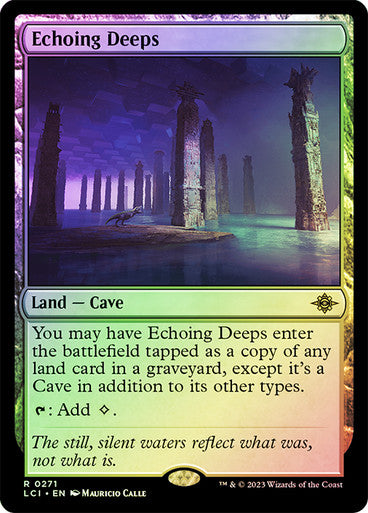 Echoing Deeps (Foil) #0271 [LCI]