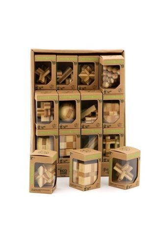 Eco Bamboo Mini Puzzles - Various