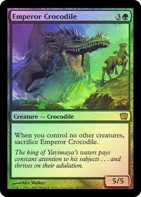 Emperor Crocodile (Foil) - Mega Games Penrith