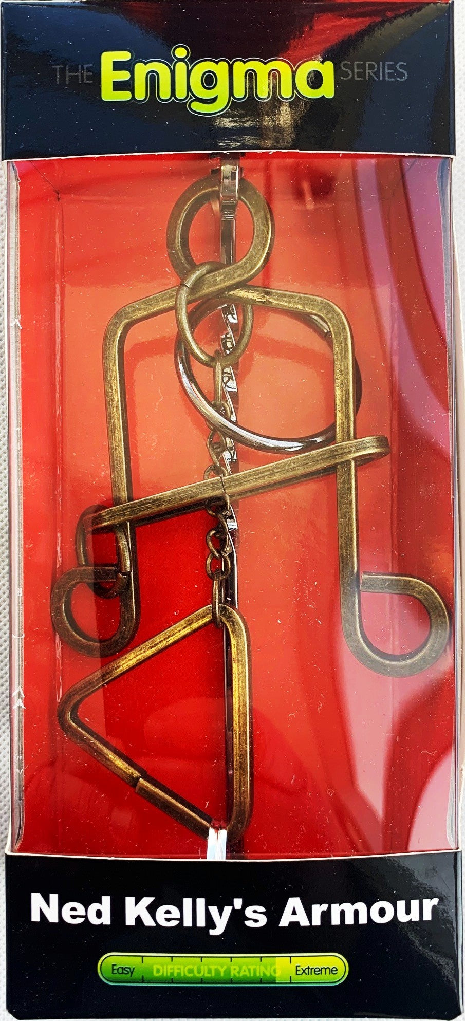 Enigma - Ned Kelly's Armour on Metal stand