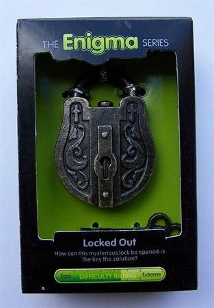 Enigma Mindteaser Puzzle Locked Out - Mega Games Penrith